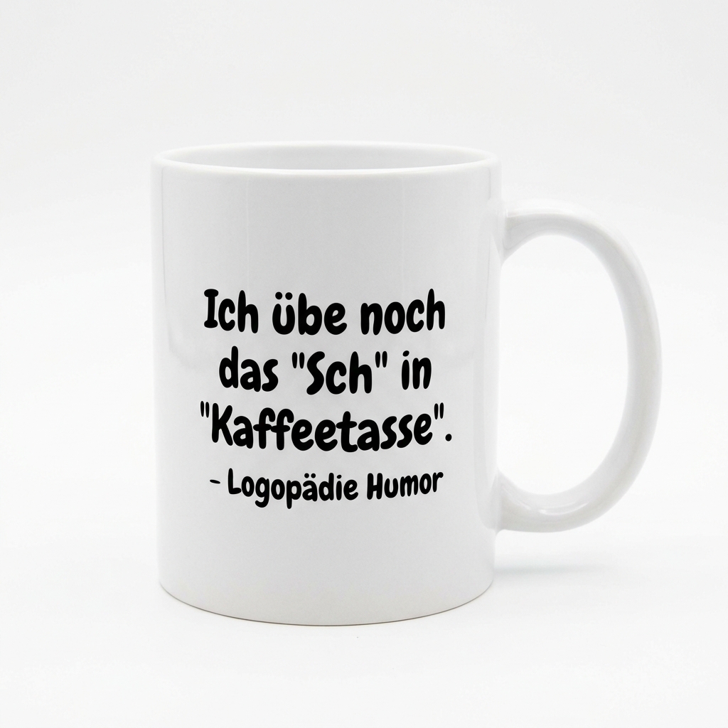 Logopädie Tasse "Sprich mit mir"